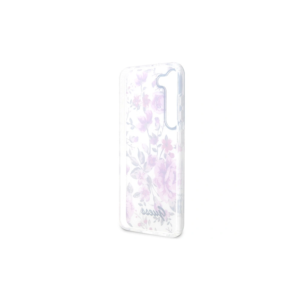 Etui Guess GUHCS23MHCFWST Samsung Galaxy S23+ Plus biały/white hardcase Flower Collection