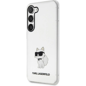 Kup Etui Karl Lagerfeld KLHCS23MHNCHTCT Samsung Galaxy S23+ Plus carcasă transparentă din plastic Ikonik Choupette - KLD1488 - {ean13} - Sklep Home Screen