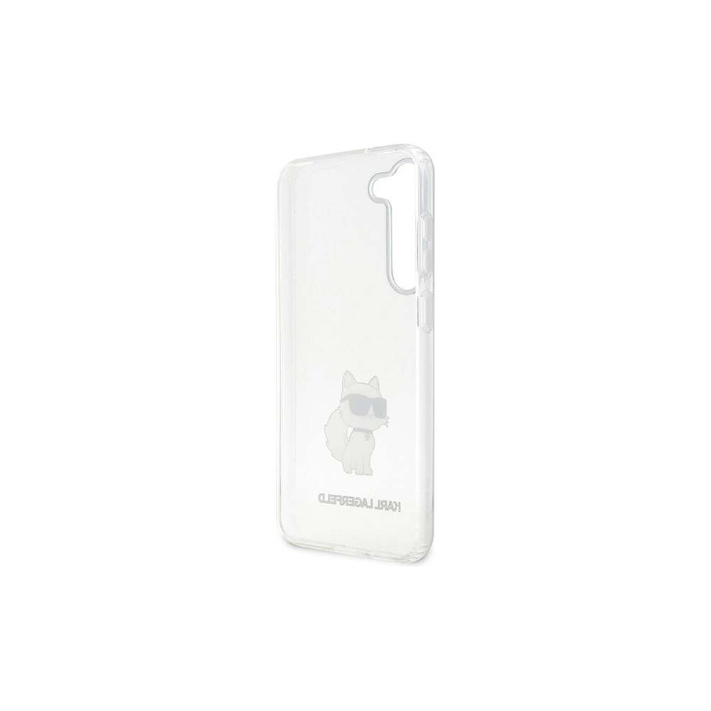 Etui Karl Lagerfeld KLHCS23MHNCHTCT Samsung Galaxy S23+ Plus transparent hardcase Ikonik Choupette