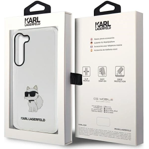 Kup Etui Karl Lagerfeld KLHCS23MHNCHTCT Samsung Galaxy S23+ Plus carcasă transparentă din plastic Ikonik Choupette - KLD1488 - {ean13} - Sklep Home Screen