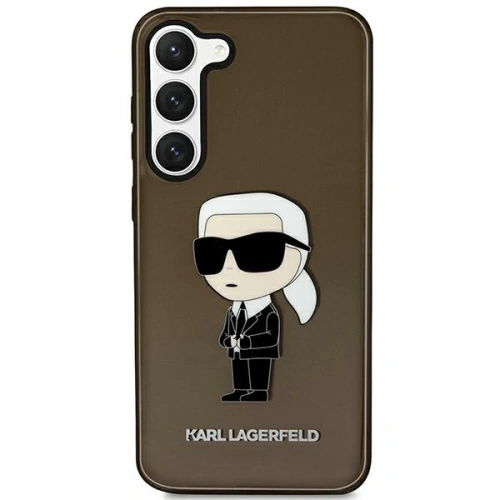 Kup Case Karl Lagerfeld KLHCS23MHNIKTCK Samsung Galaxy S23+ Plus schwarz/black hardcase Ikonik Case Karl Lagerfeld - KLD1489 - {ean13} - Sklep Home Screen
