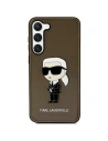 Etui Karl Lagerfeld KLHCS23MHNIKTCK Samsung Galaxy S23+ Plus negru/black hardcase Ikonik Etui Karl Lagerfeld