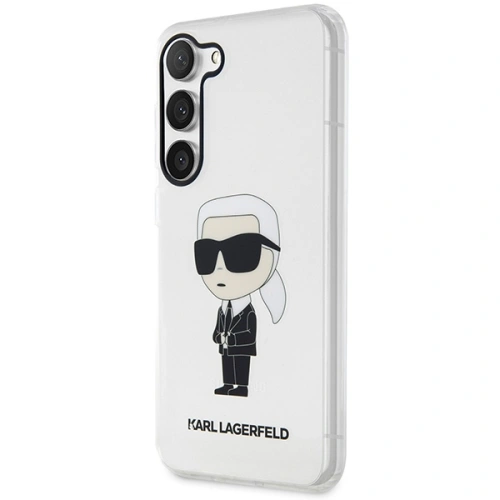 Kup Case Karl Lagerfeld KLHCS23MHNIKTCT Samsung Galaxy S23+ Plus transparente Hardcase Ikonik Case Karl Lagerfeld - KLD1490 - {ean13} - Sklep Home Screen