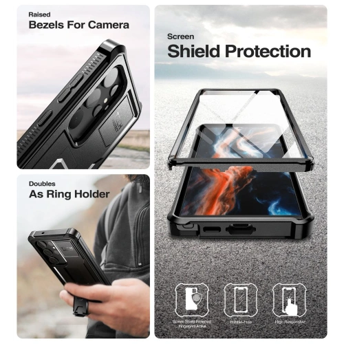 Kup Etui Tech-Protect Kevlar Pro Samsung Galaxy S23 Ultra Fekete - THP1725 - {ean13} - Sklep Home Screen