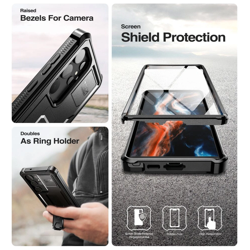 Etui Tech-Protect Kevlar Pro Samsung Galaxy S23 Ultra Black