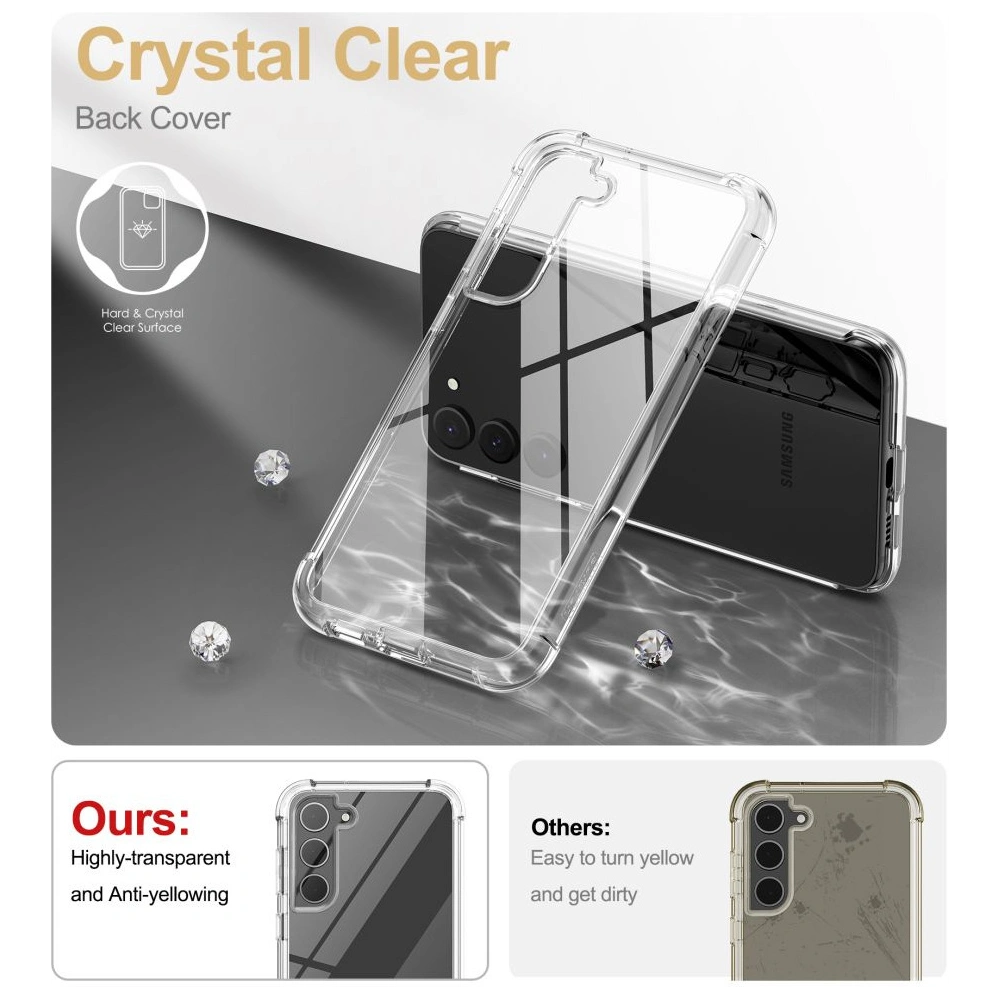 Etui Tech-Protect Kevlar Samsung Galaxy S23+ Plus Clear