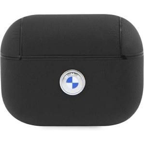 Kup Etui BMW BMAP2SSLBK Apple AirPods Pro 2 negru/black Piele Genuină Logo Argintiu - BMW343 - {ean13} - Sklep Home Screen