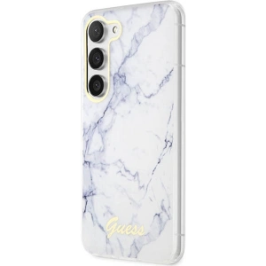 Kup Etui Guess GUHCS23MPCUMAH Samsung Galaxy S23+ Plus alb/biały hardcase Marble - GUE2415 - {ean13} - Sklep Home Screen