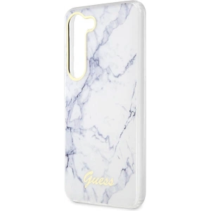 Kup Etui Guess GUHCS23MPCUMAH Samsung Galaxy S23+ Plus alb/biały hardcase Marble - GUE2415 - {ean13} - Sklep Home Screen