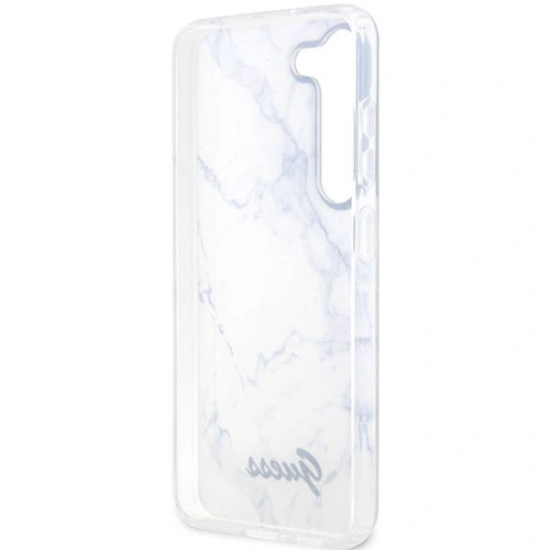 Kup Case Guess GUHCS23MPCUMAH Samsung Galaxy S23+ Plus weiß/white Hardcase Marmor - GUE2415 - {ean13} - Sklep Home Screen