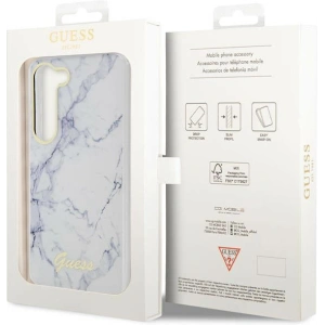 Kup Etui Guess GUHCS23MPCUMAH Samsung Galaxy S23+ Plus alb/biały hardcase Marble - GUE2415 - {ean13} - Sklep Home Screen