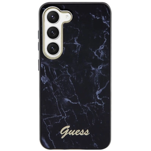 Buy Guess GUHCS23MPCUMAK Samsung Galaxy S23+ Plus black hardcase Marble - GUE2416 - {ean13} - Home Screen Store Europe