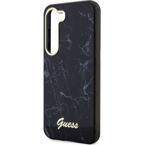 Kup Etui Guess GUHCS23MPCUMAK Samsung Galaxy S23+ Plus negru/black hardcase Marble - GUE2416 - {ean13} - Sklep Home Screen