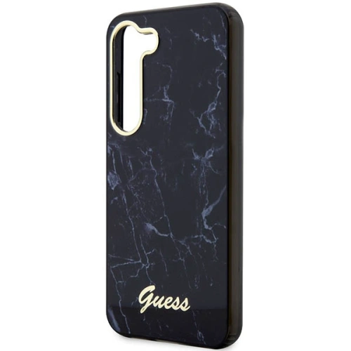 Kup Case Guess GUHCS23MPCUMAK Samsung Galaxy S23+ Plus schwarz/black hardcase Marmor - GUE2416 - {ean13} - Sklep Home Screen