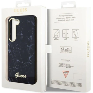 Kup Etui Guess GUHCS23MPCUMAK Samsung Galaxy S23+ Plus negru/black hardcase Marble - GUE2416 - {ean13} - Sklep Home Screen