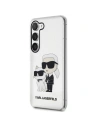 Kup Etui Karl Lagerfeld KLHCS23MHNKCTGT Samsung Galaxy S23+ Plus transparentní tvrdý kryt Gliter Etui Karl&Choupette - KLD1491 - {ean13} - Sklep Home Screen
