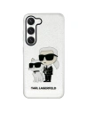 Kup Etui Karl Lagerfeld KLHCS23MHNKCTGT Samsung Galaxy S23+ Plus transparentní tvrdý kryt Gliter Etui Karl&Choupette - KLD1491 - {ean13} - Sklep Home Screen