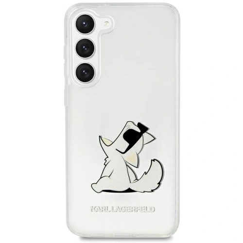 Kup Etui Karl Lagerfeld KLHCS23SCFNRC Samsung Galaxy S23 átlátszó kemény tok Choupette Fun - KLD1492 - {ean13} - Sklep Home Screen