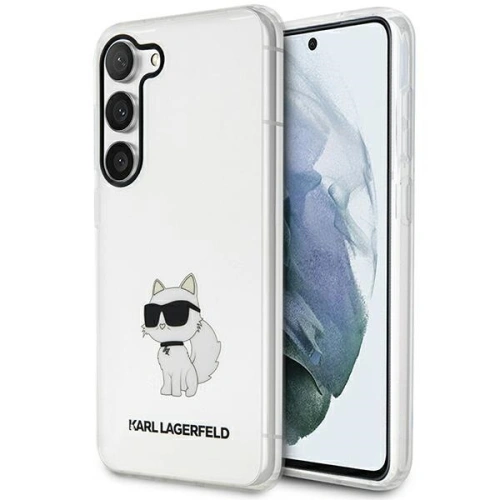 Kup Case Karl Lagerfeld KLHCS23SHNCHTCT Samsung Galaxy S23 transparentes Hardcase Ikonik Choupette - KLD1494 - {ean13} - Sklep Home Screen