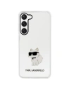 Buy Karl Lagerfeld KLHCS23SHNCHTCT Samsung Galaxy S23 transparent hardcase Ikonik Choupette - KLD1494 - {ean13} - Home Screen Store Europe
