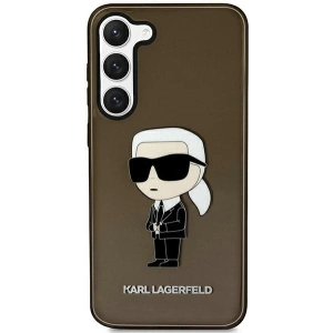 Kup Case Karl Lagerfeld KLHCS23SHNIKTCK Samsung Galaxy S23 schwarz/black hardcase Ikonik Case Karl Lagerfeld - KLD1495 - {ean13} - Sklep Home Screen