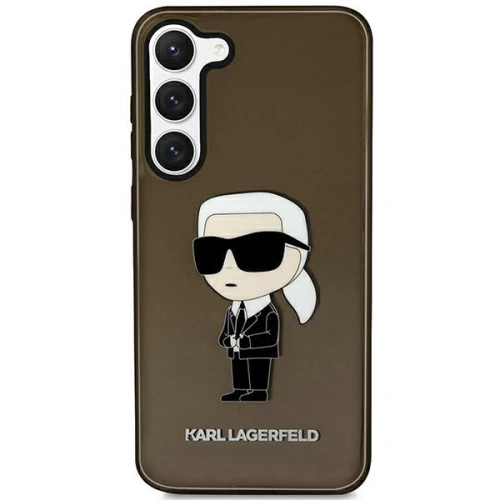 Kup Case Karl Lagerfeld KLHCS23SHNIKTCK Samsung Galaxy S23 schwarz/black hardcase Ikonik Case Karl Lagerfeld - KLD1495 - {ean13} - Sklep Home Screen