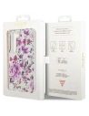 Buy Guess GUHCS23SHCFWST Samsung Galaxy S23 white hardcase Flower Collection - GUE2420 - {ean13} - Home Screen Store Europe