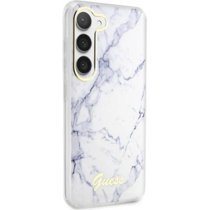 Kup Case Guess GUHCS23SPCUMAH Samsung Galaxy S23 weiß/white Hardcase Marmor - GUE2422 - {ean13} - Sklep Home Screen