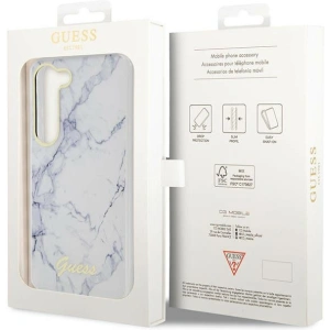 Kup Case Guess GUHCS23SPCUMAH Samsung Galaxy S23 weiß/white Hardcase Marmor - GUE2422 - {ean13} - Sklep Home Screen