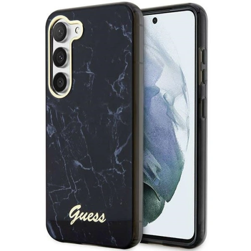 Kup Etui Guess GUHCS23SPCUMAK Samsung Galaxy S23 černý/black hardcase Marble - GUE2423 - {ean13} - Sklep Home Screen