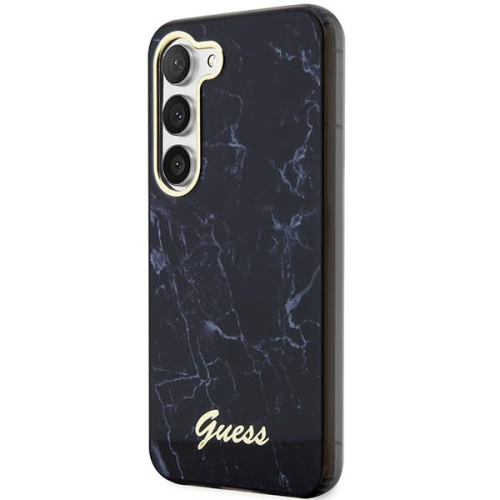 Kup Etui Guess GUHCS23SPCUMAK Samsung Galaxy S23 černý/black hardcase Marble - GUE2423 - {ean13} - Sklep Home Screen