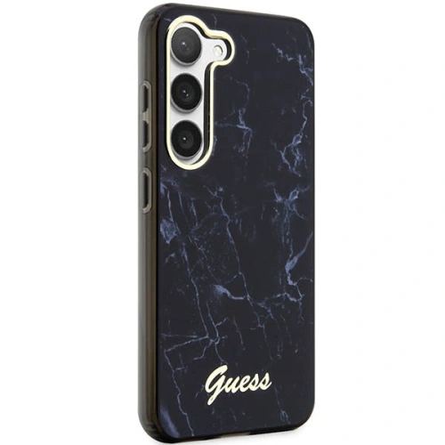 Buy Guess GUHCS23SPCUMAK Samsung Galaxy S23 black hardcase Marble - GUE2423 - {ean13} - Home Screen Store Europe