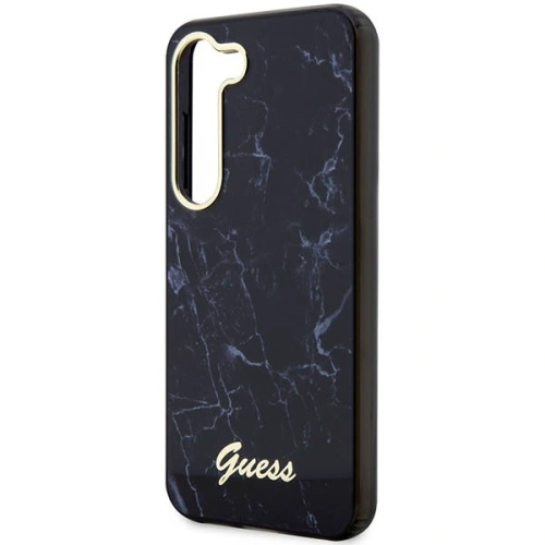 Buy Guess GUHCS23SPCUMAK Samsung Galaxy S23 black hardcase Marble - GUE2423 - {ean13} - Home Screen Store Europe