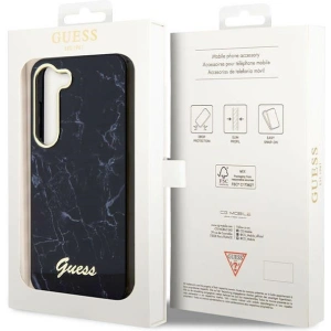Kup Case Guess GUHCS23SPCUMAK Samsung Galaxy S23 schwarz/black hardcase Marble - GUE2423 - {ean13} - Sklep Home Screen