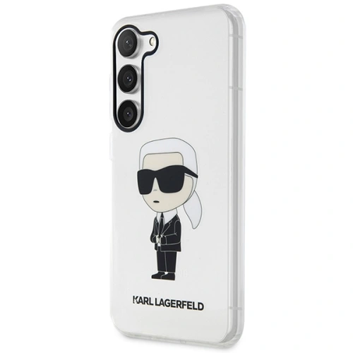 Kup Tok Karl Lagerfeld KLHCS23SHNIKTCT Samsung Galaxy S23 átlátszó kemény tok Ikonik Tok Karl Lagerfeld - KLD1496 - {ean13} - Sklep Home Screen