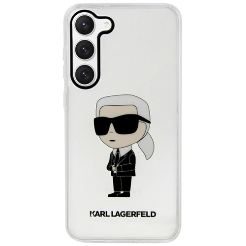 Kup Tok Karl Lagerfeld KLHCS23SHNIKTCT Samsung Galaxy S23 átlátszó kemény tok Ikonik Tok Karl Lagerfeld - KLD1496 - {ean13} - Sklep Home Screen