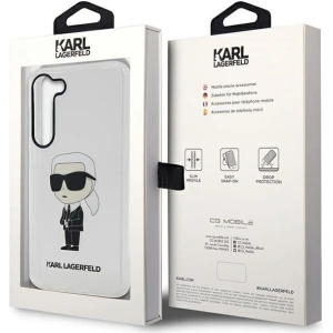 Kup Case Karl Lagerfeld KLHCS23SHNIKTCT Samsung Galaxy S23 transparentes Hardcase Ikonik Case Karl Lagerfeld - KLD1496 - {ean13} - Sklep Home Screen