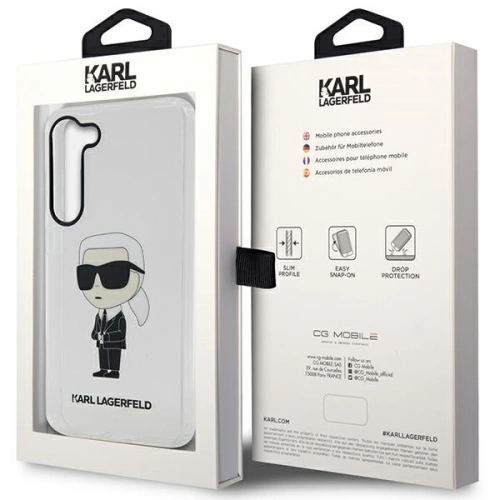 Kup Tok Karl Lagerfeld KLHCS23SHNIKTCT Samsung Galaxy S23 átlátszó kemény tok Ikonik Tok Karl Lagerfeld - KLD1496 - {ean13} - Sklep Home Screen