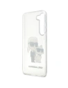 Buy Karl Lagerfeld KLHCS23SHNKCTGT Samsung Galaxy S23 transparent hardcase Gliter Karl&Choupette - KLD1497 - {ean13} - Home Screen Store Europe