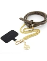 Pasek Guess GUUC4MG4EW Universal CBDY pásek hnědý/brown 4G Chain