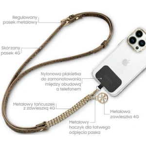 Kup Pasek Guess GUUC4MG4EW Universal CBDY strap brązowy/brown 4G Chain - GUE2424 - {ean13} - Sklep Home Screen