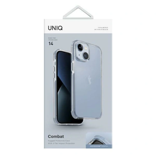 Kup Etui UNIQ Combat Apple iPhone 14 albastru/blue - UNIQ851 - {ean13} - Sklep Home Screen
