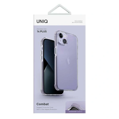 Kup Case UNIQ Combat Apple iPhone 14 Plus / 15 Plus lila/lilac lavendel - UNIQ852 - {ean13} - Sklep Home Screen