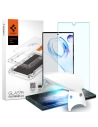 Szkło hartowane z klejem UV Spigen Glas.TR Platinum Samsung Galaxy S23 Ultra