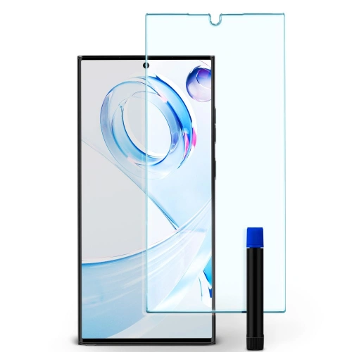 Kup Gehärtetes Glas mit UV-Kleber Spigen Glas.TR Platinum Samsung Galaxy S23 Ultra - SPN2763 - {ean13} - Sklep Home Screen