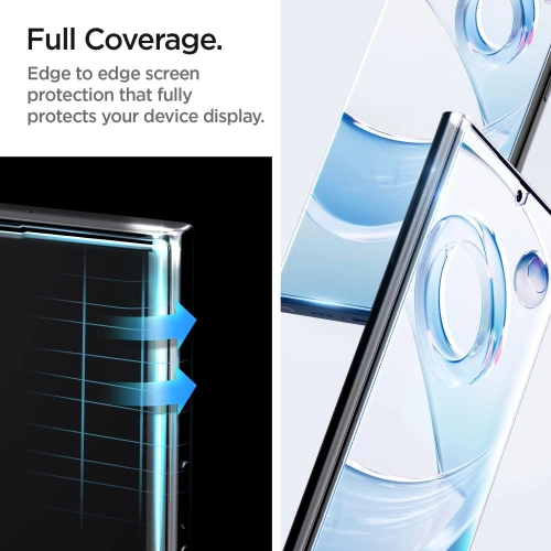 Kup Gehärtetes Glas mit UV-Kleber Spigen Glas.TR Platinum Samsung Galaxy S23 Ultra - SPN2763 - {ean13} - Sklep Home Screen