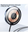 Kup Upevnění do auta s bezdrátovou nabíječkou USAMS US-CD164 15W 2w1 Magnetic Air Vent transparentní - USA879 - {ean13} - Sklep Home Screen