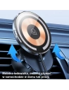 Kup Upevnění do auta s bezdrátovou nabíječkou USAMS US-CD164 15W 2w1 Magnetic Air Vent transparentní - USA879 - {ean13} - Sklep Home Screen