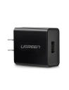 Încărcător de rețea Ugreen UK (Marea Britanie) USB-A QC3.0 18W negru (CD122)