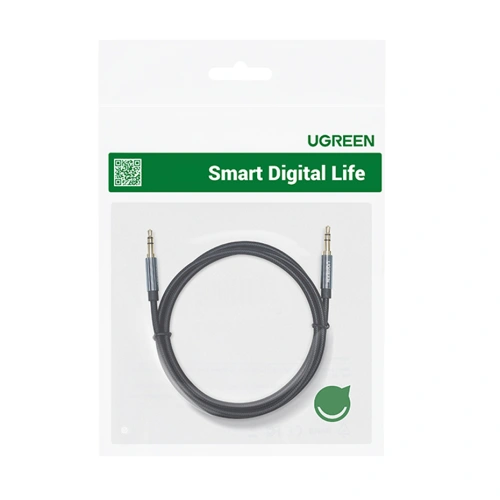 Kup Kabel audo AUX Ugreen kroucený konektor minijack 3,5 mm 2m modrý (AV112) - UGR1441 - {ean13} - Sklep Home Screen